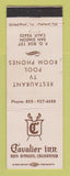 Matchbook Cover - Cavalier Inn San Simeon CA