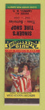 Matchbook Cover - Singer's Tire Shop Catskill NY oil gas