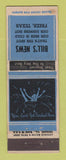 Matchbook Cover - Bill's News Freer TX girlie