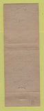 Matchbook Cover - Pacific Restaurant Hamilton ON girlie WEAR