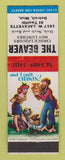 Matchbook Cover - The Beaver Detroit MI hillbilly WEAR