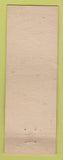 Matchbook Cover - The Beaver Detroit MI hillbilly WEAR