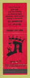 Matchbook Cover - George 11 Restaurant Vancouver BC