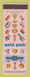 Matchbook Cover - Stimpson Fasteners Metal Goods Brooklyn NY 1952