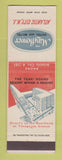 Matchbook Cover - Mayflower Hotel Motel Atlantic City NJ