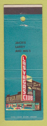 Matchbook Cover - Las Vegas Club NV casino