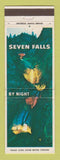 Matchbook Cover - Seven Falls Colorado Springs