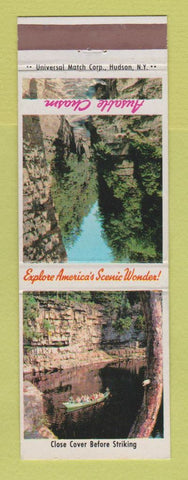 Matchbook Cover - Ausable Chasm NY