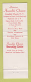 Matchbook Cover - Ausable Chasm NY