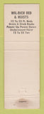 Matchbook Cover - Truck Liquidating Centre Spokane WA
