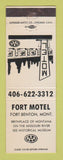 Matchbook Cover - Fort Motel Fort Benton MT