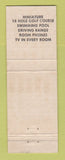 Matchbook Cover - Bikini Motel Hat's Restaurant Mansfield PA