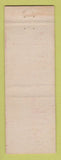 Matchbook Cover - Erdmann's Dining Room Westlake OH