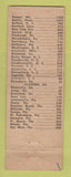 Matchbook Cover - C&J Restaurant North Claxton GA