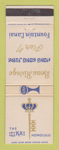 Matchbook Cover - Ilikai Honolulu Hawaii