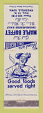Matchbook Cover - Maple Buffet Knoxville TN WEAR