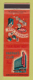 Matchbook Cover - Harrah's Club Casino Reno NV