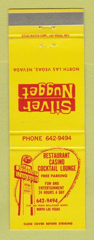 Matchbook Cover - Silver Nugget Casino North Las Vegas NV