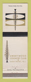 Matchbook Cover - Emerywood Country Club High Point NC
