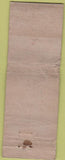 Matchbook Cover - Morwear Paints Friedman NO CA WORN