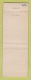 Matchbook Cover - Curlee Men's Clothes Allen Bros Linden TX WORN