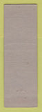 Matchbook Cover - Pittsburgh PA Athletic Club