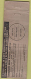 Matchbook Cover - Berkeley Double Edge Razor Blades WEAR