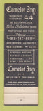 Matchbook Cover - Camelot Inn Tulsa OK WEAR
