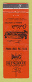 Matchbook Cover - Bray's Restaurant Santa Barbara CA WEAR