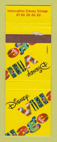 Matchbook Cover - Disney Village