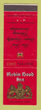 Matchbook Cover - Robin Hood Inn Clifton NJ