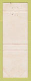 Matchbook Cover - Robin Hood Inn Clifton NJ