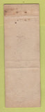 Matchbook Cover - Princeton Club WEAR