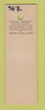 Matchbook Cover - The Rochester Club NY Midget