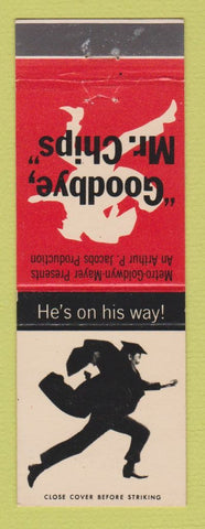 Matchbook Cover - Goodbye Mr Chips Movie MGM