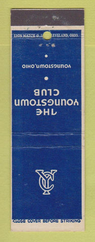 Matchbook Cover - The Youngstown Club OH