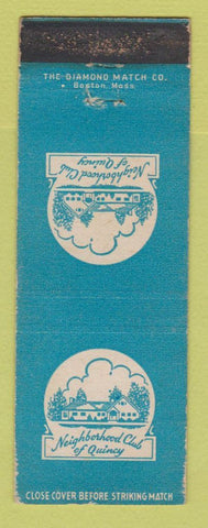 Matchbook Cover - Neighborhood Club of Quincy MA WEAR