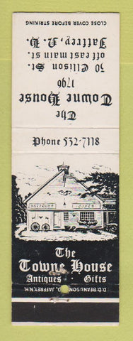 Matchbook Cover - The Towne House Jaffrey NH