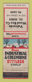 Matchbook Cover - Valverde Wood Box Company Del Kenner Coal WEAR