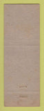 Matchbook Cover - Pottsville Club PA