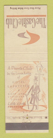 Matchbook Cover - Gaslite Club Little Rock AR
