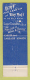 Matchbook Cover - Caucus Club Detroit MI WEAR