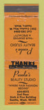 Matchbook Cover - Pesola's Beauty Salon Seattle WA