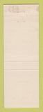 Matchbook Cover - Tow Jagielly Society New Castle PA GREEN