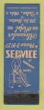 Matchbook Cover - Alexander Hotel Tulsa OK WORN