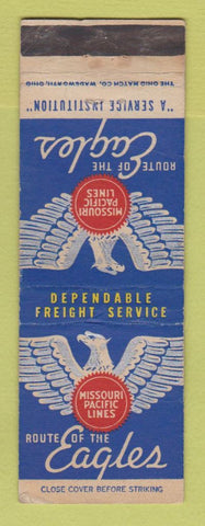 Matchbook Cover - Missouri Pacific Railroad