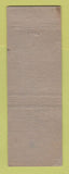 Matchbook Cover - Missouri Pacific Railroad