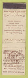 Matchbook Cover - Williamsburg Inn VA