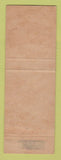 Matchbook Cover - Universal Club Men's Clothes Nicholas Bezer