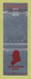 Matchbook Cover - Livingston Club